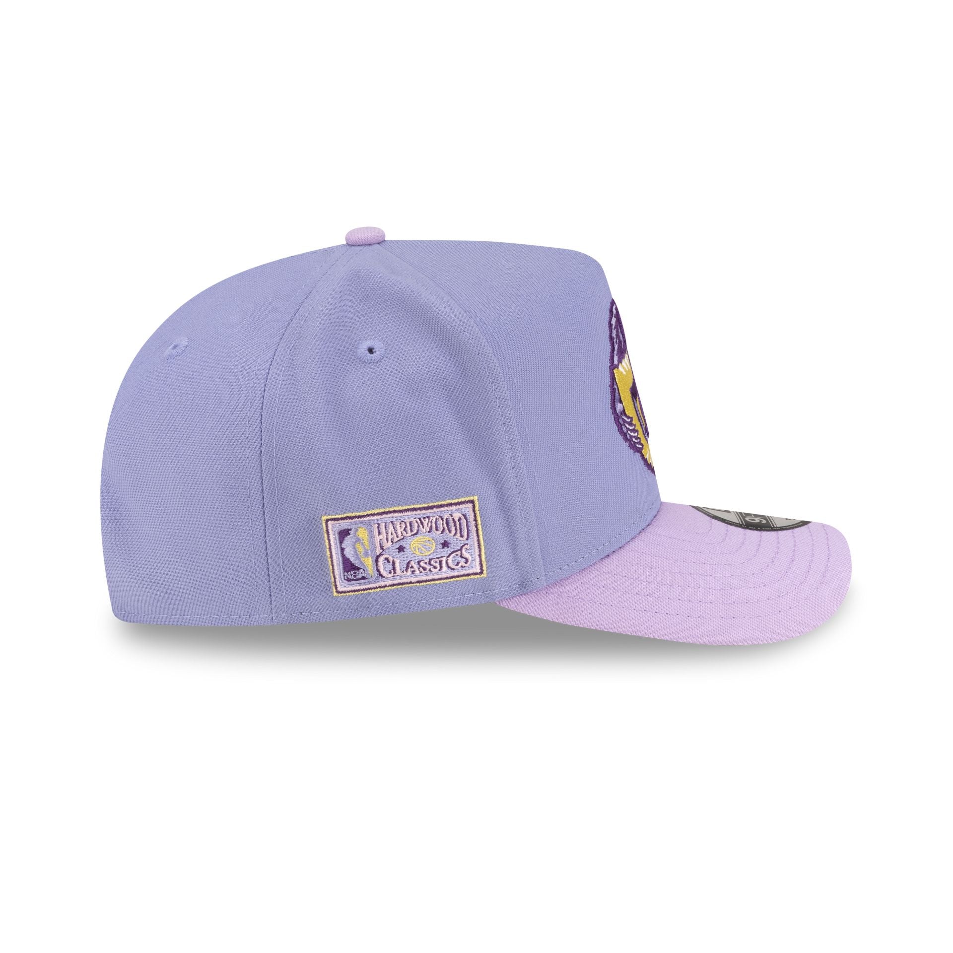 Vancouver Grizzlies Hardwood Classics Lavender Purple 9FIFTY A-Frame Snapback Hat