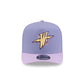 Golden State Warriors Hardwood Classics Lavender Purple 9FIFTY A-Frame Snapback Hat