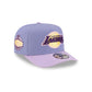 Los Angeles Lakers Lavender 9FIFTY A-Frame Snapback Hat