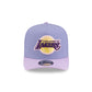 Los Angeles Lakers Lavender 9FIFTY A-Frame Snapback Hat