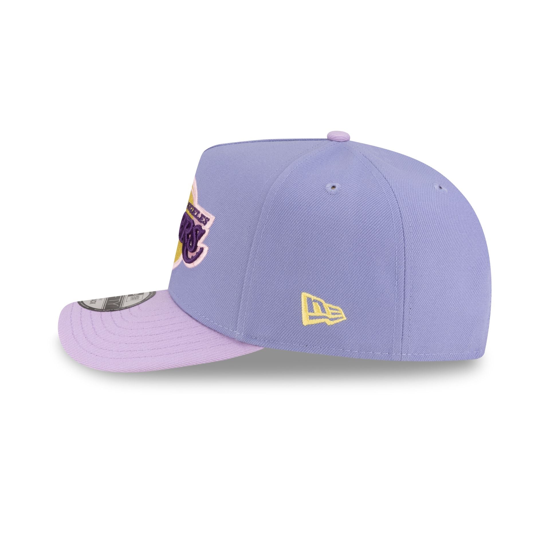 Los Angeles Lakers Lavender 9FIFTY A-Frame Snapback Hat