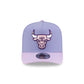 Chicago Bulls Lavender 9FIFTY A-Frame Snapback Hat