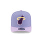 Miami Heat Lavender 9FIFTY A-Frame Snapback Hat