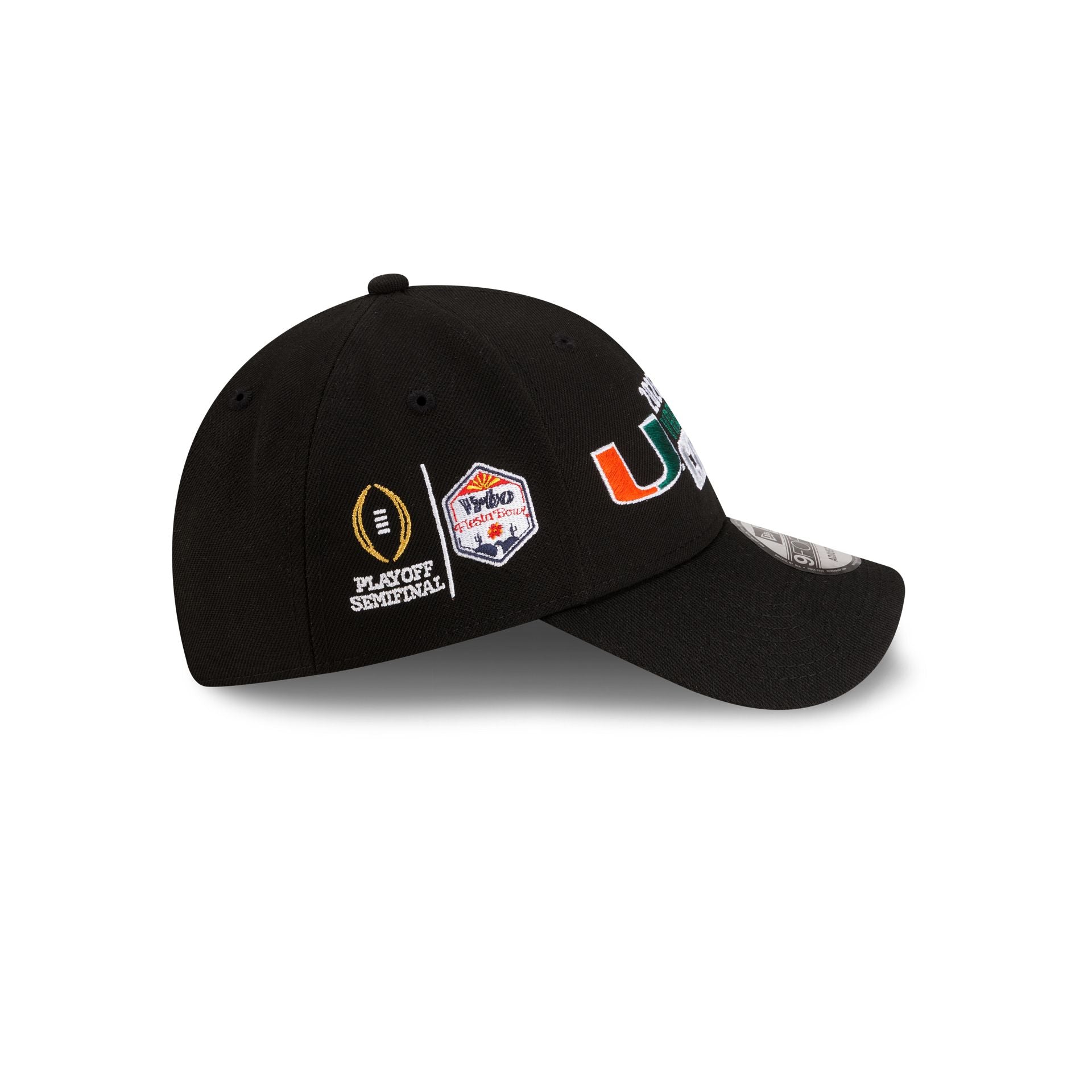 Miami Hurricanes 2026 Fiesta Bowl Champions 9FORTY Adjustable Hat