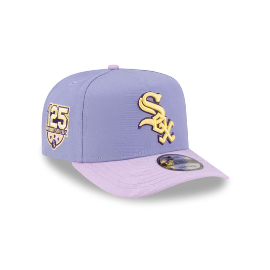 Chicago White Sox Lavender 9FIFTY A-Frame Snapback Hat - New Era Cap