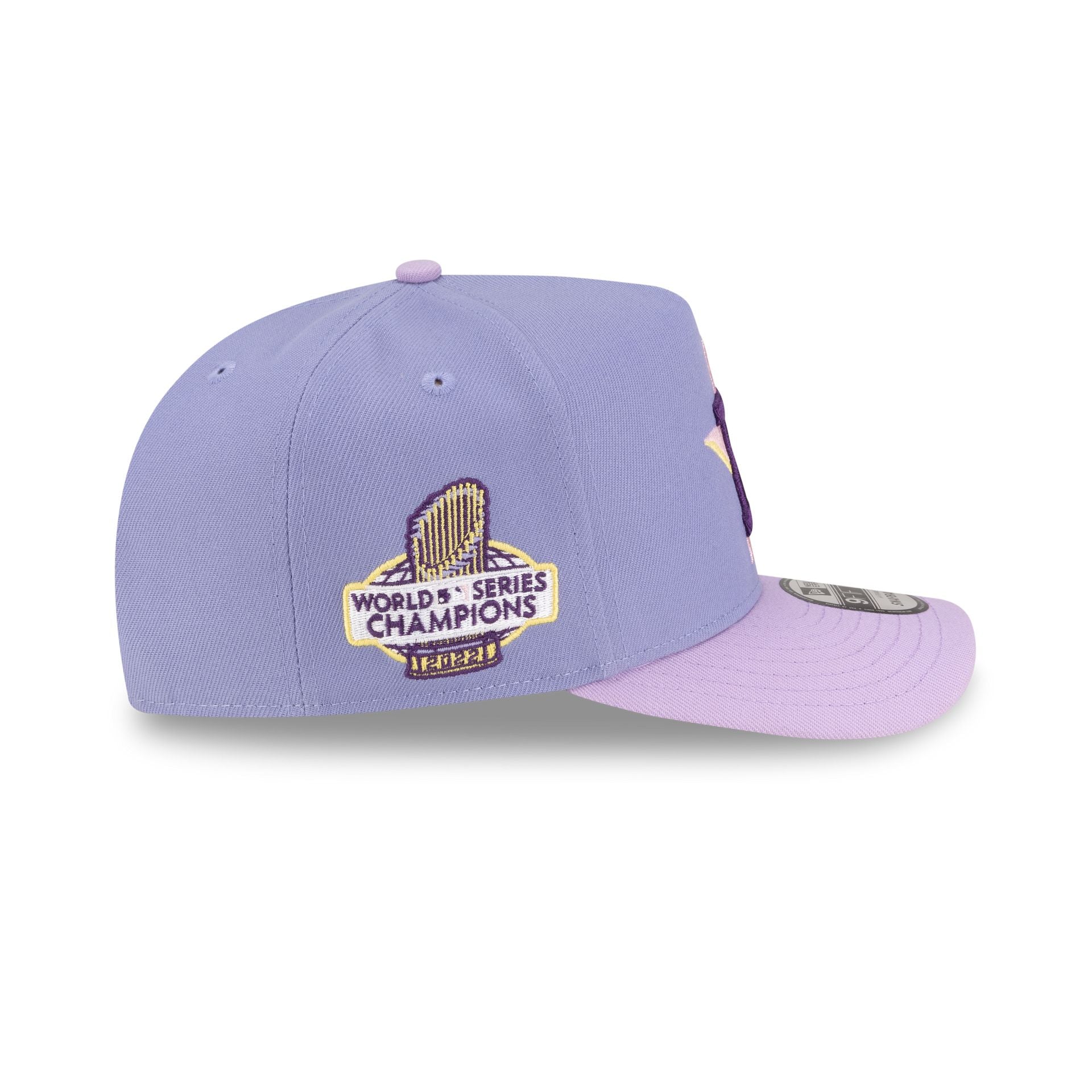 Houston Astros Lavender 9FIFTY A-Frame Snapback Hat – New Era Cap