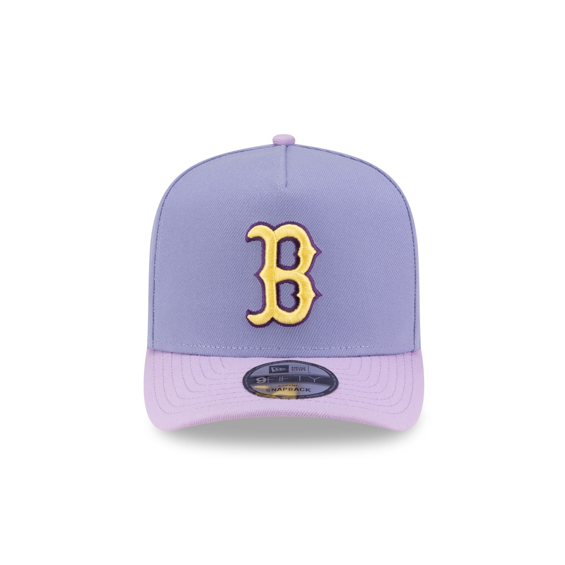 Boston Red Sox Lavender 9FIFTY A-Frame Snapback Hat