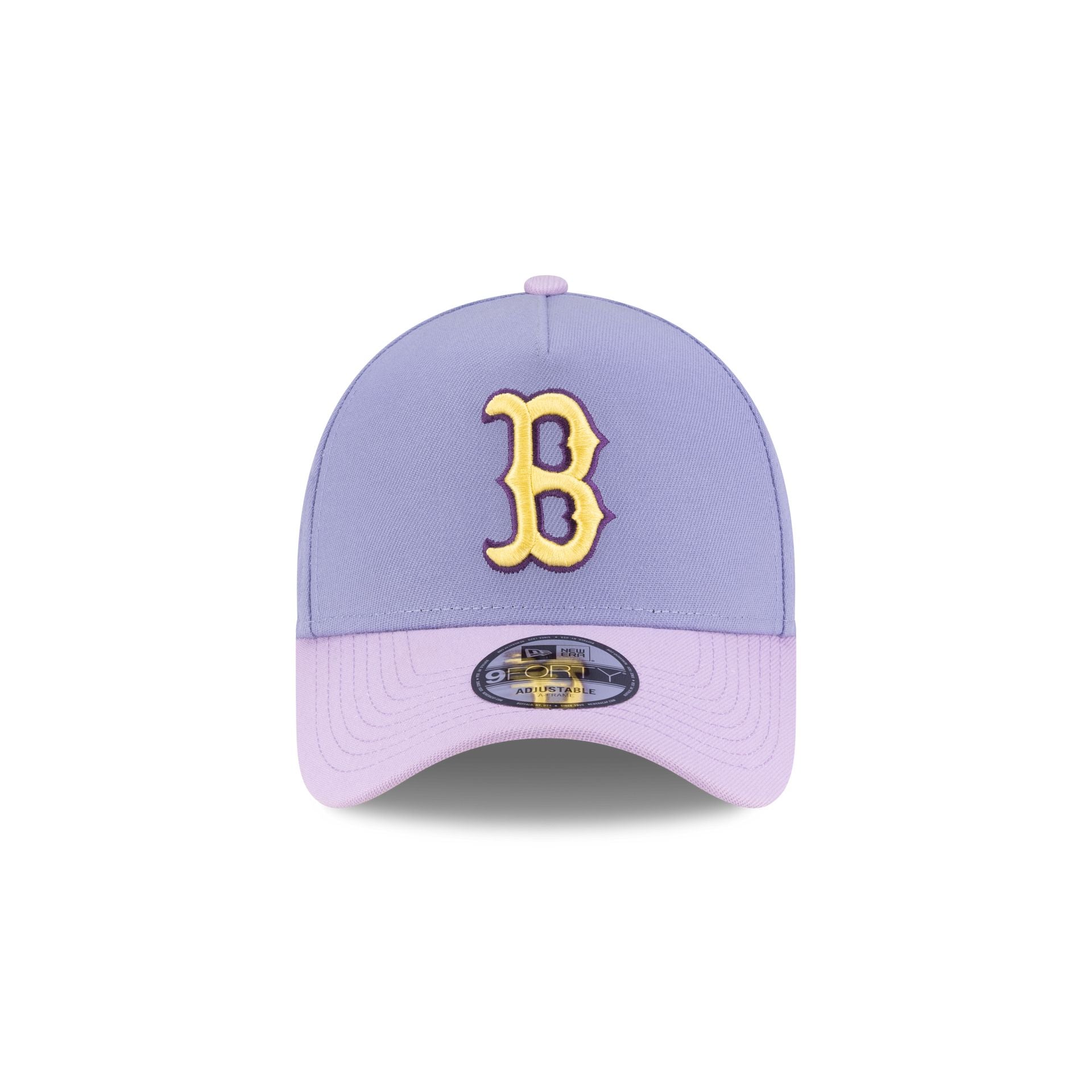 Boston Red Sox Lavender Pink 9FORTY A-Frame Snapback Hat