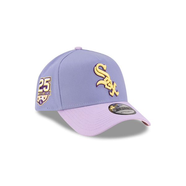 Chicago White Sox Lavender Pink 9FORTY A-Frame Snapback Hat – New