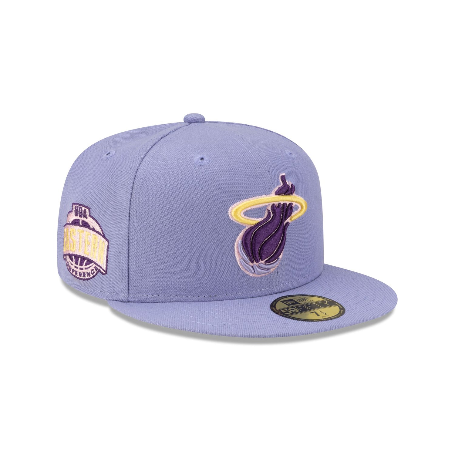 Miami Heat Lavender Pack 59FIFTY Fitted Hat