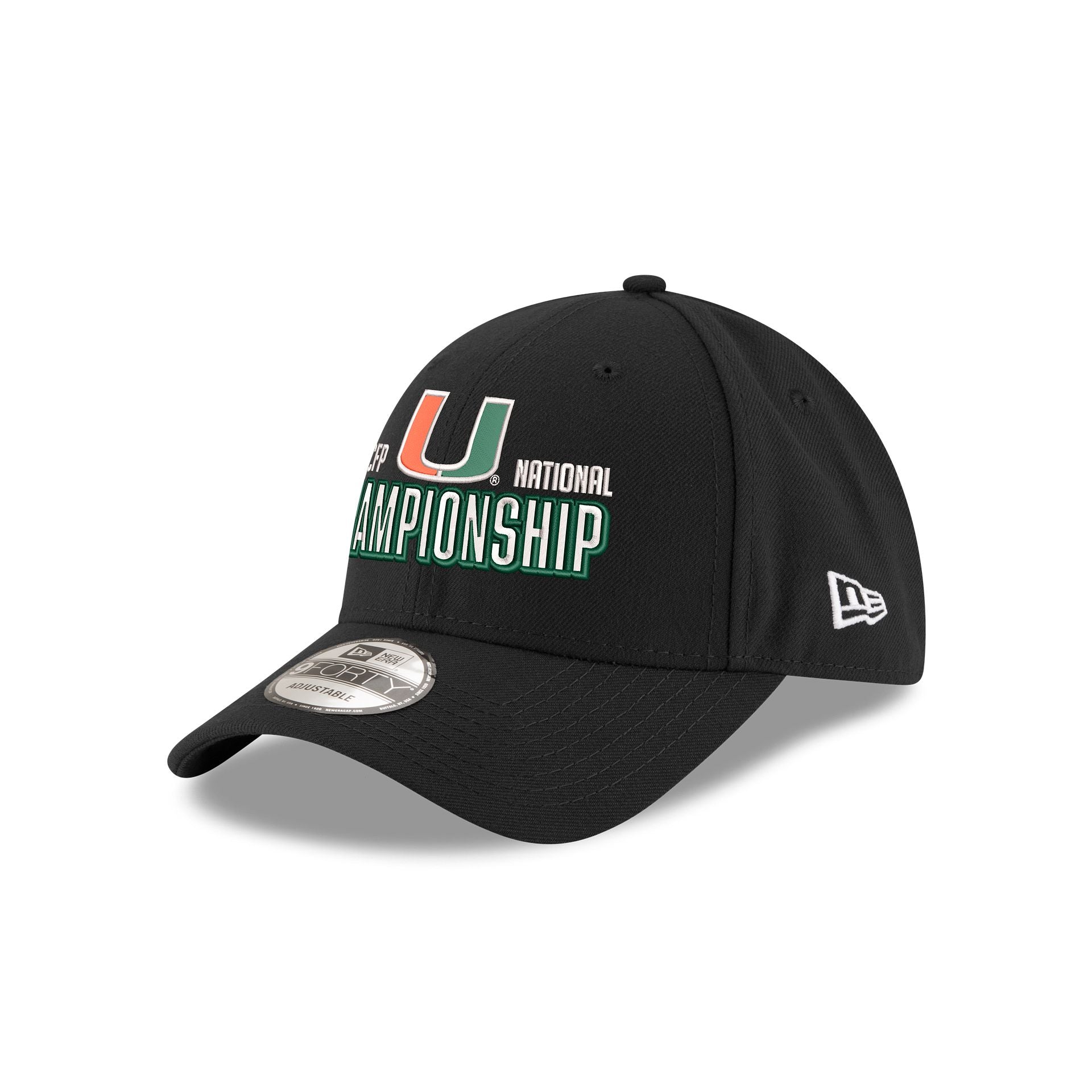 Miami Hurricanes 2026 College Football Championship Participation 9FORTY Adjustable Hat