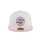 Just Caps Chrome Pink Seattle SuperSonics 59FIFTY Fitted Hat