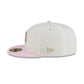 Just Caps Chrome Pink Golden State Warriors 59FIFTY Fitted Hat