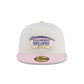Just Caps Chrome Pink San Antonio Spurs 59FIFTY Fitted Hat