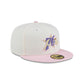 Just Caps Chrome Pink Philadelphia 76ers 59FIFTY Fitted Hat
