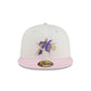 Just Caps Chrome Pink Philadelphia 76ers 59FIFTY Fitted Hat