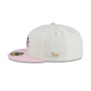 Just Caps Chrome Pink Philadelphia 76ers 59FIFTY Fitted Hat