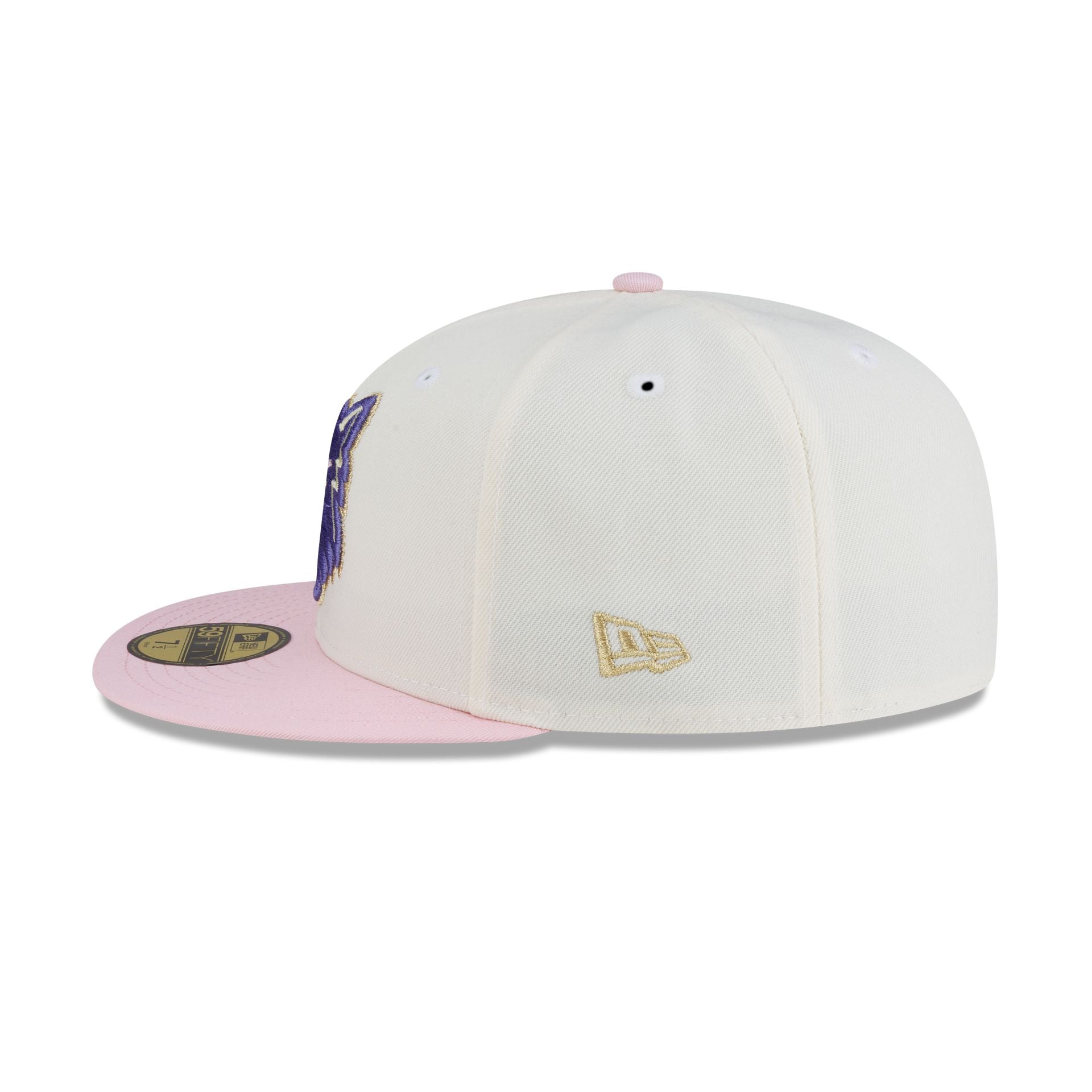 Just Caps Chrome Pink Minnesota Timberwolves 59FIFTY Fitted Hat