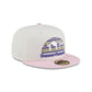 Just Caps Chrome Pink Denver Nuggets 59FIFTY Fitted Hat
