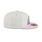 Just Caps Chrome Pink Denver Nuggets 59FIFTY Fitted Hat