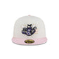 Just Caps Chrome Pink Charlotte Hornets 59FIFTY Fitted Hat