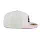 Just Caps Chrome Pink Charlotte Hornets 59FIFTY Fitted Hat