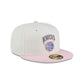 Just Caps Chrome Pink New York Knicks 59FIFTY Fitted Hat