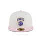 Just Caps Chrome Pink New York Knicks 59FIFTY Fitted Hat