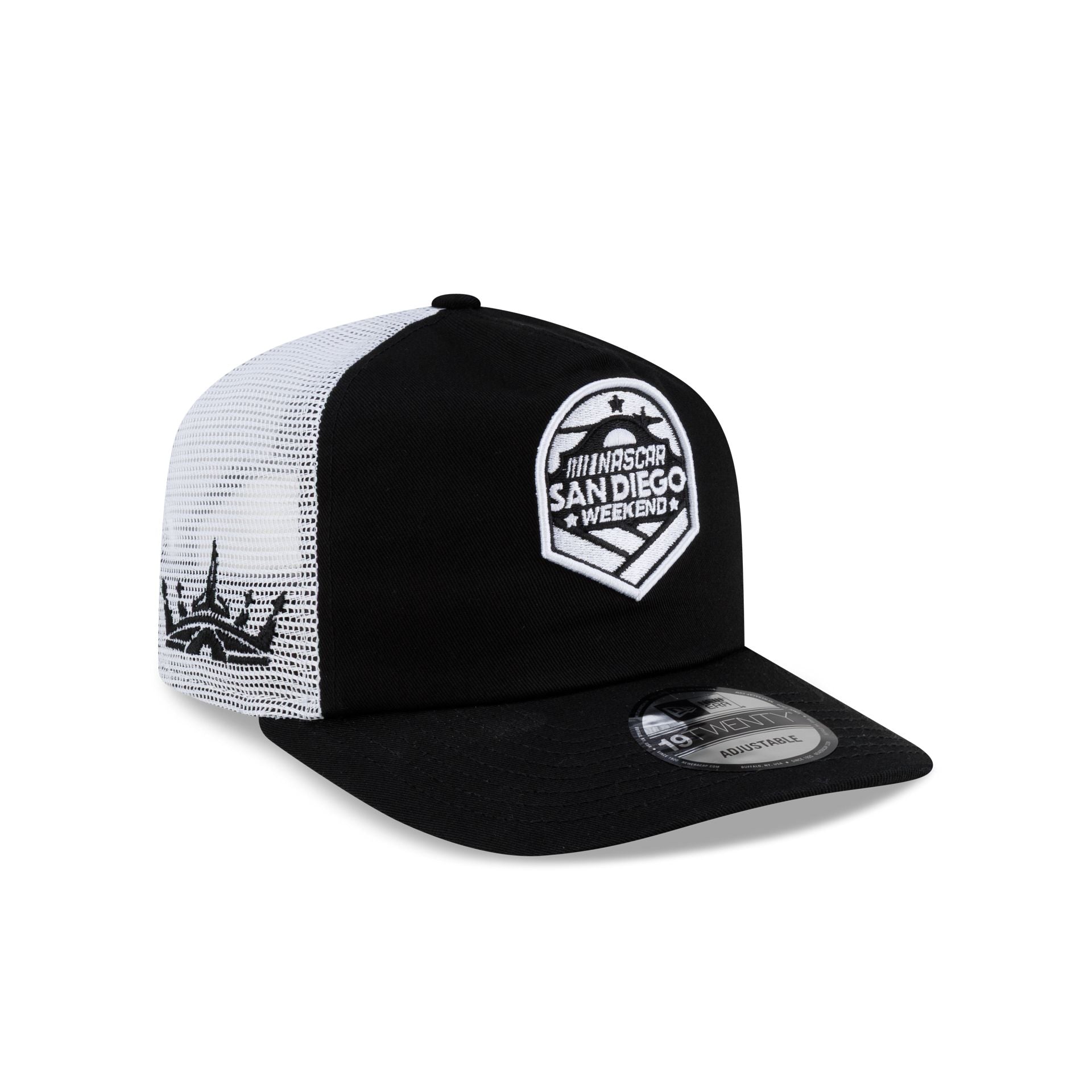 NASCAR San Diego Weekend Black 19TWENTY Trucker Hat