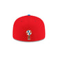 Harlem Globetrotters 100th Anniversary Red 59FIFTY Fitted Hat