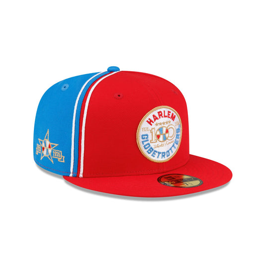 Harlem Globetrotters 100th Anniversary Red 59FIFTY Fitted Hat - New Era Cap