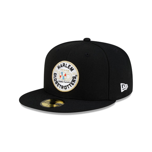 Harlem Globetrotters 100th Anniversary Black 59FIFTY Fitted Hat - New Era Cap