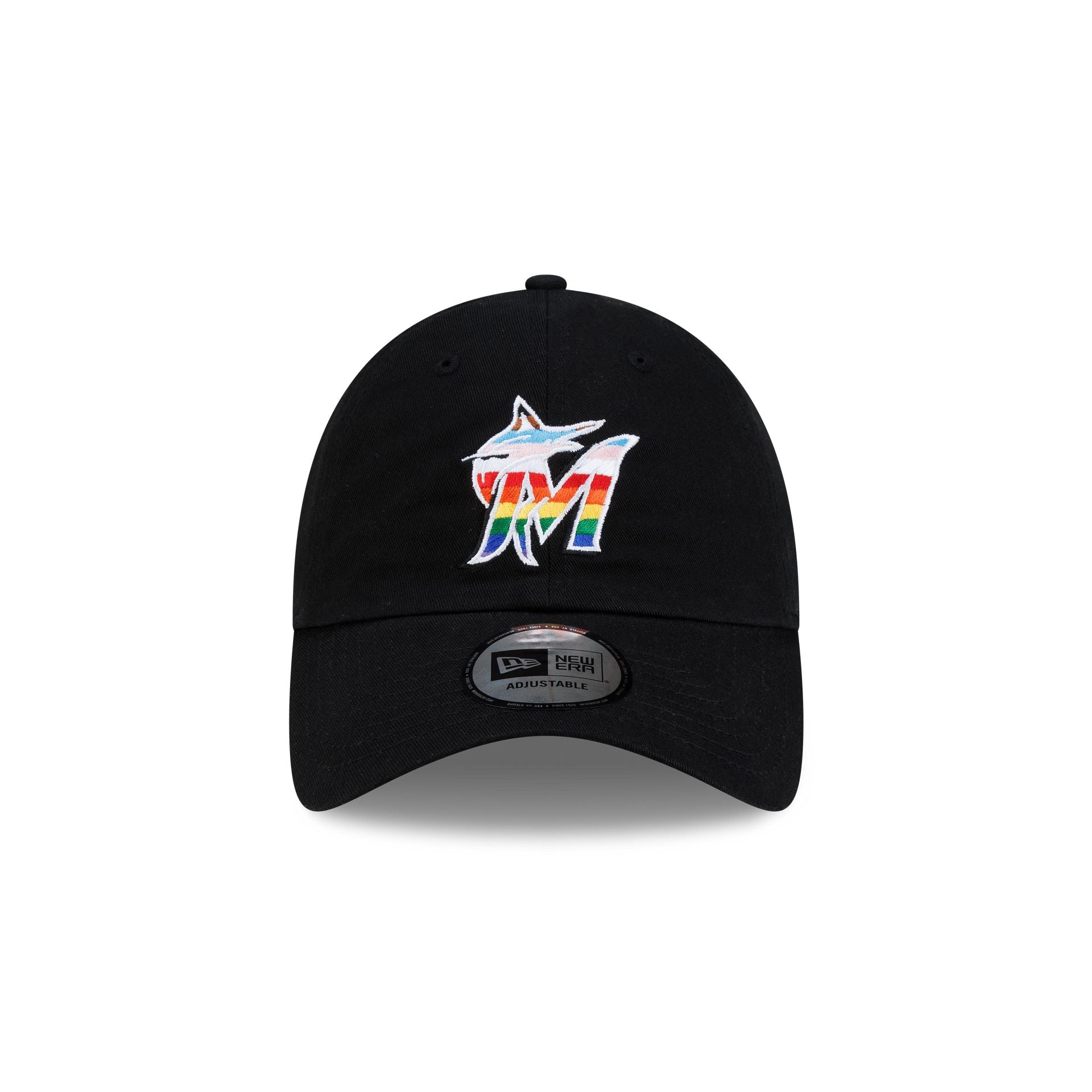 Miami Marlins Pride Casual Classic Adjustable Hat