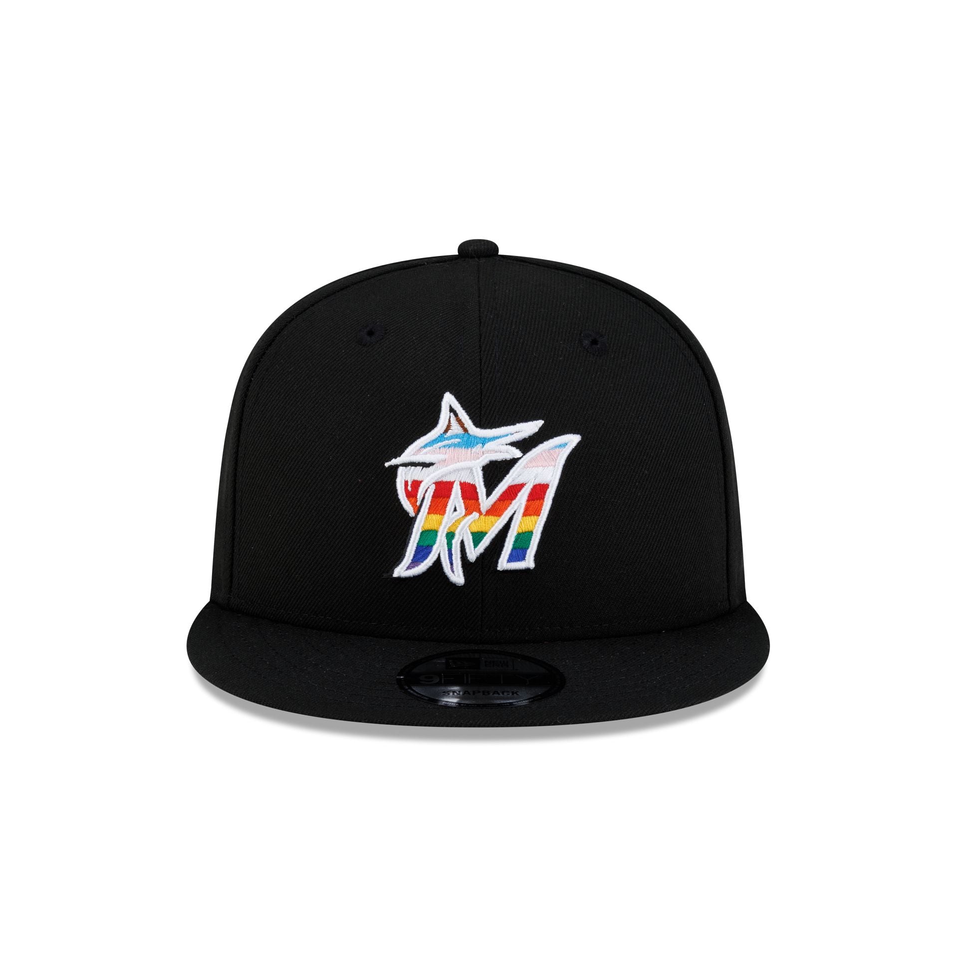 Miami Marlins Pride 9FIFTY Snapback Hat