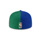 Minnesota Timberwolves Hardwood Classics 80s Pinwheel 59FIFTY Fitted Hat