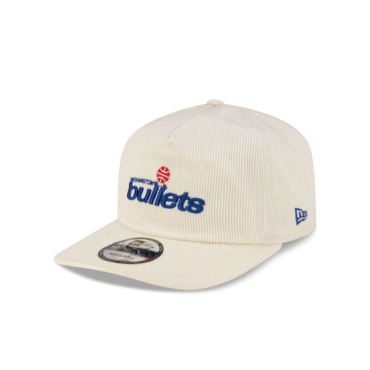 Washington Bullets Hardwood Classics 80s Chrome Corduroy 19TWENTY Adjustable - New Era Cap