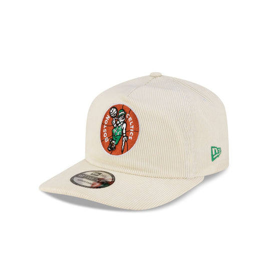 Boston Celtics Hardwood Classics 80s Chrome Corduroy 19TWENTY Adjustable - New Era Cap