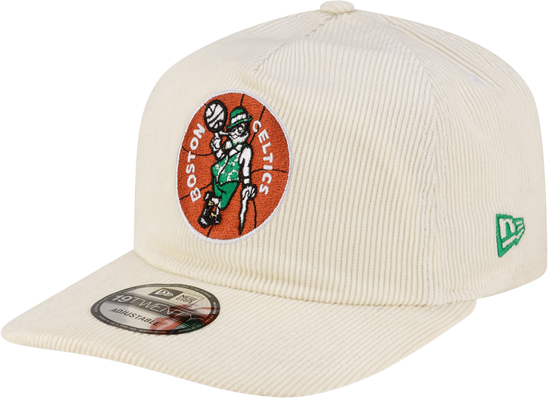 Boston Celtics Hardwood Classics 80s Chrome Corduroy 19TWENTY Adjustable