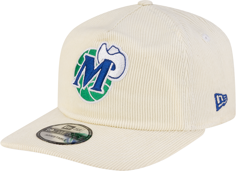 Dallas Mavericks Hardwood Classics 80s Chrome Corduroy 19TWENTY Adjustable