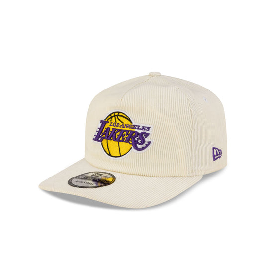 Los Angeles Lakers Hardwood Classics 80s Chrome Corduroy 19TWENTY Adjustable - New Era Cap