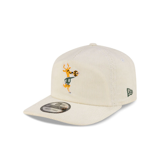 Milwaukee Bucks Hardwood Classics 80s Chrome Corduroy 19TWENTY Adjustable - New Era Cap