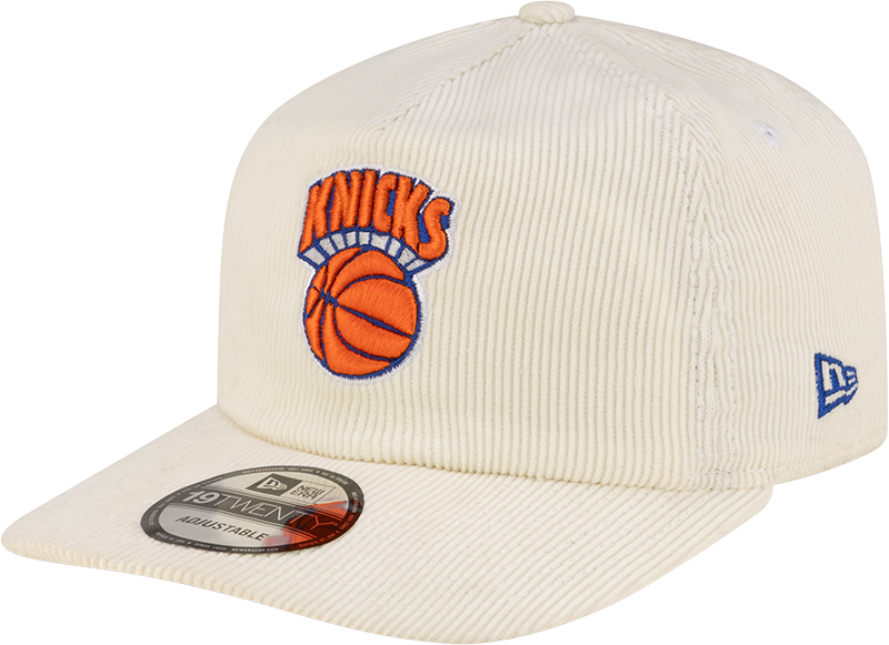 New York Knicks Hardwood Classics 80s Chrome Corduroy 19TWENTY Adjustable