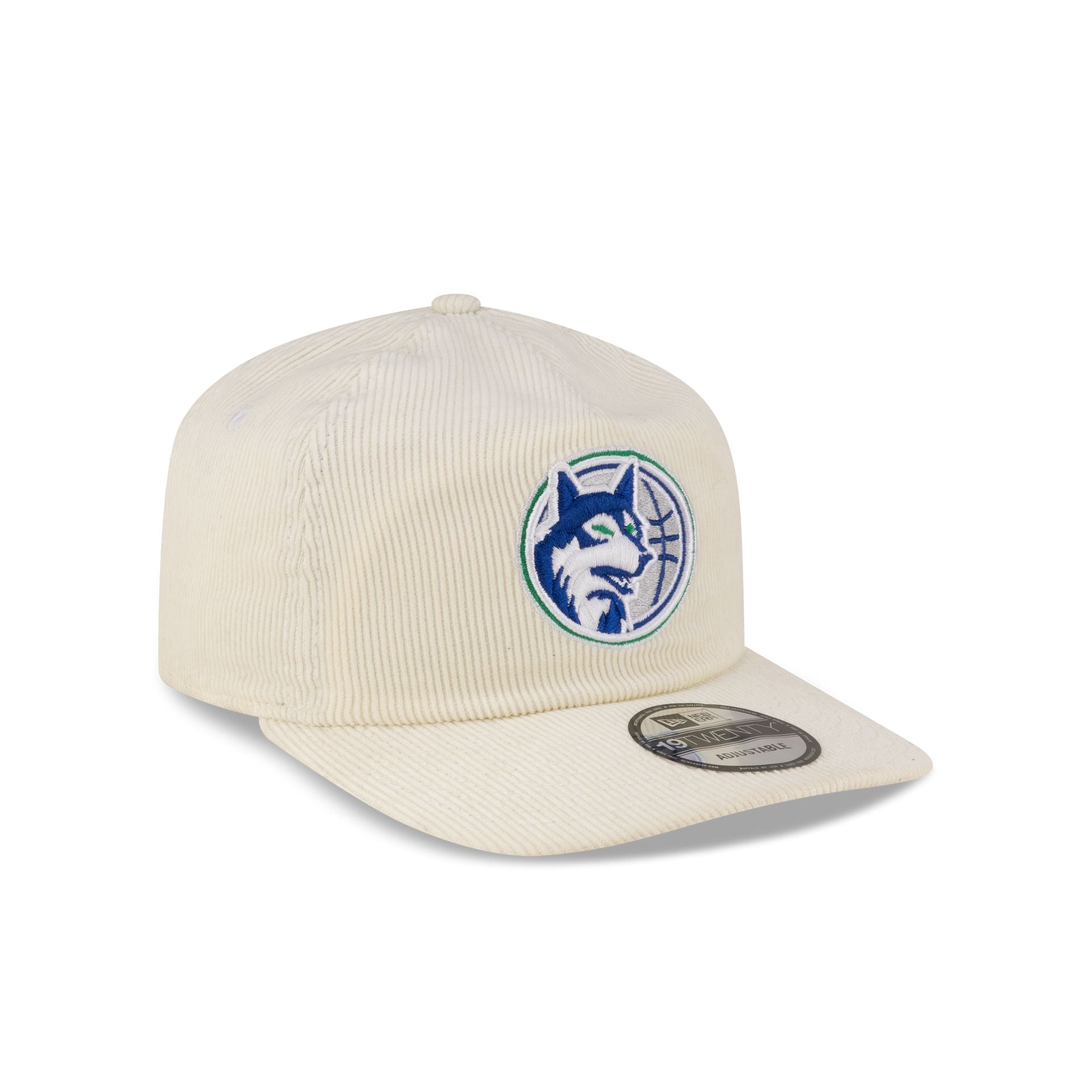 Minnesota Timberwolves Hardwood Classics 80s Chrome Corduroy 19TWENTY Adjustable