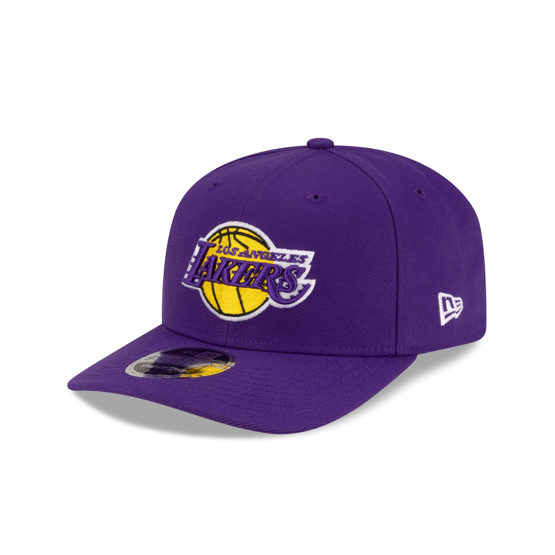Los Angeles Lakers Hardwood Classics 80s 9SEVENTY Stretch-Snap Hat