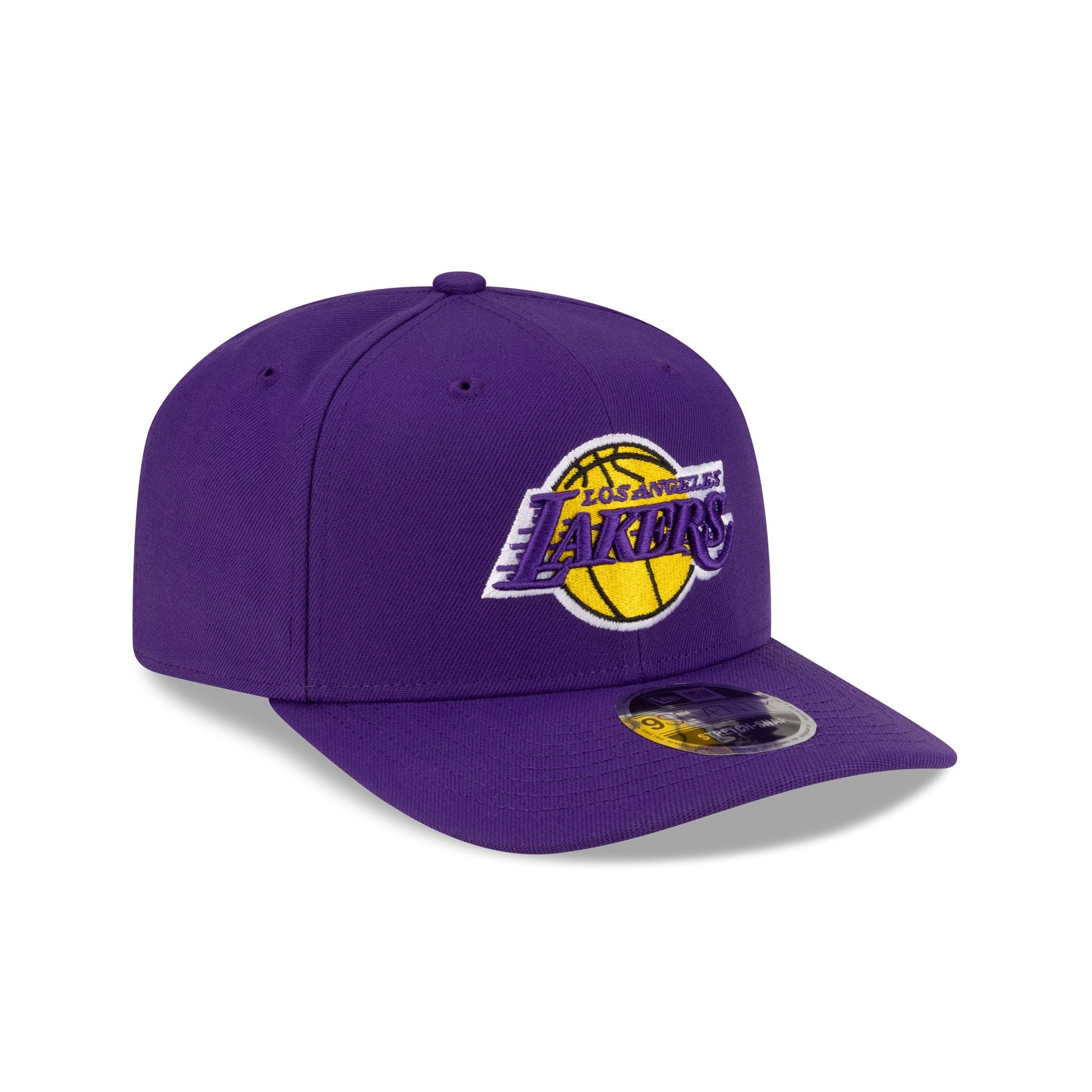 Los Angeles Lakers Hardwood Classics 80s 9SEVENTY Stretch-Snap Hat