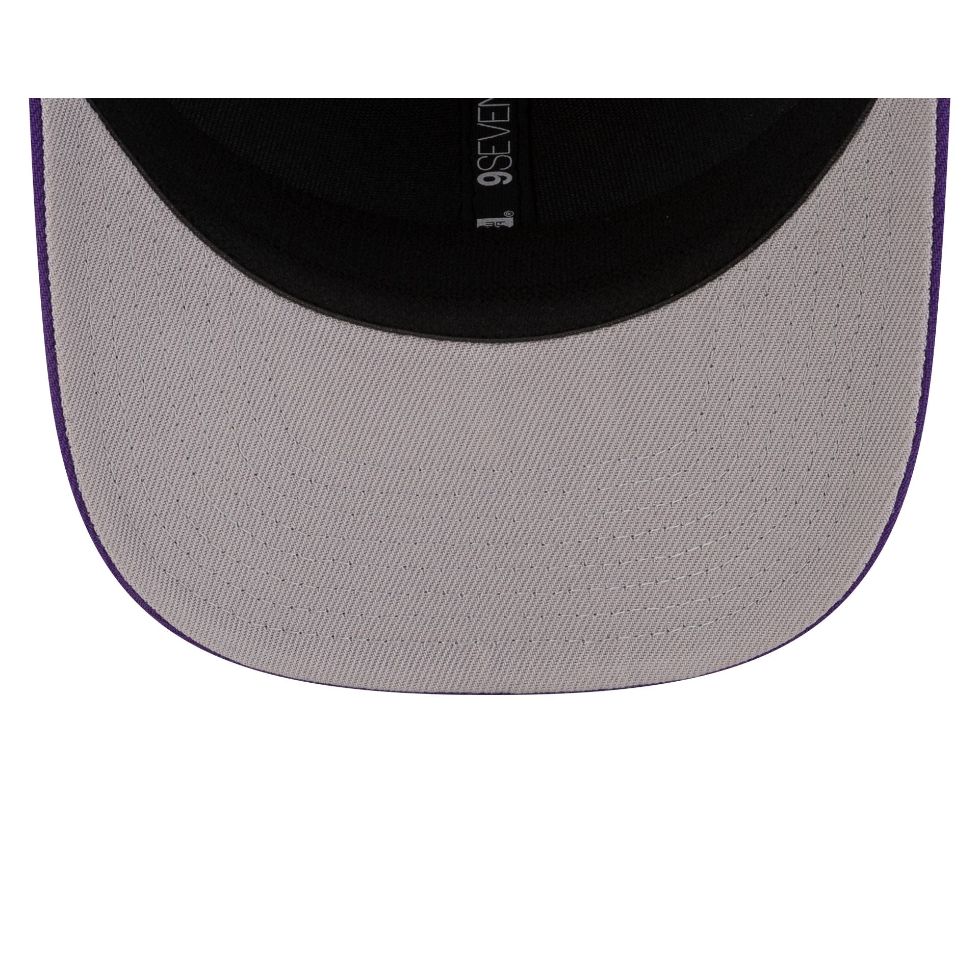 Los Angeles Lakers Hardwood Classics 80s 9SEVENTY Stretch-Snap Hat