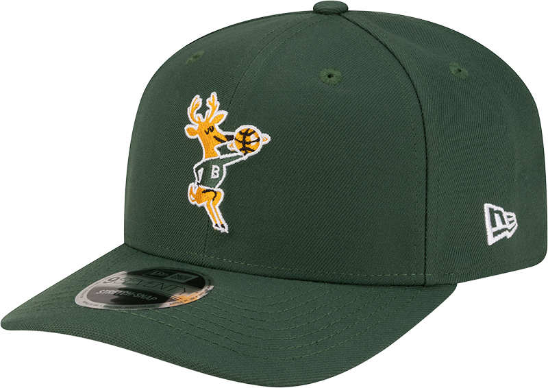 Milwaukee Bucks Hardwood Classics 80s 9SEVENTY Stretch-Snap Hat