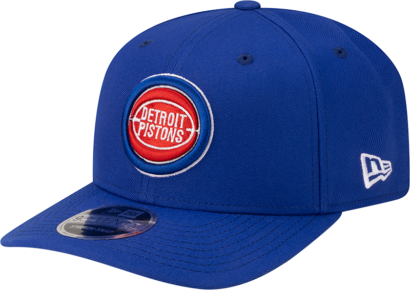 Detroit Pistons Hardwood Classics 80s 9SEVENTY Stretch-Snap Hat