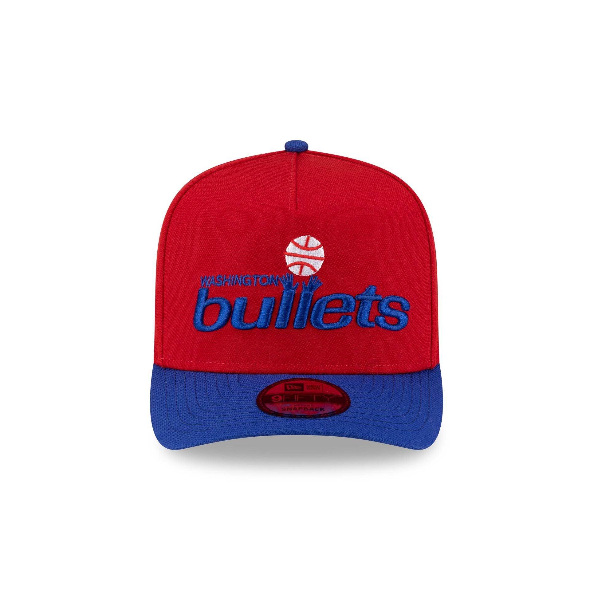 Washington Bullets Hardwood Classics 80s Two Tone 9FIFTY A-Frame Snapback Hat