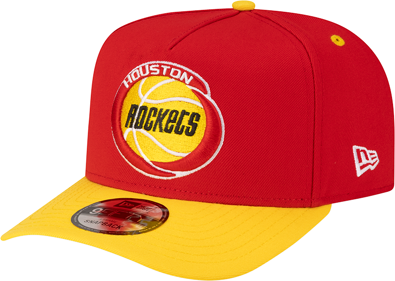 Houston Rockets Hardwood Classics 80s Two Tone 9FIFTY A-Frame Snapback Hat